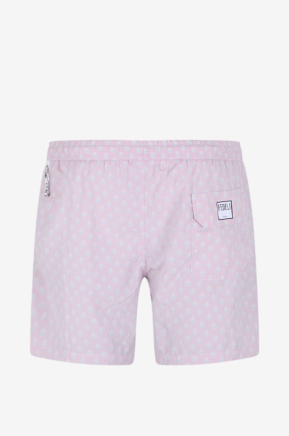 FEDELI Sakar Madeira floral swim shorts Men PINK 2
