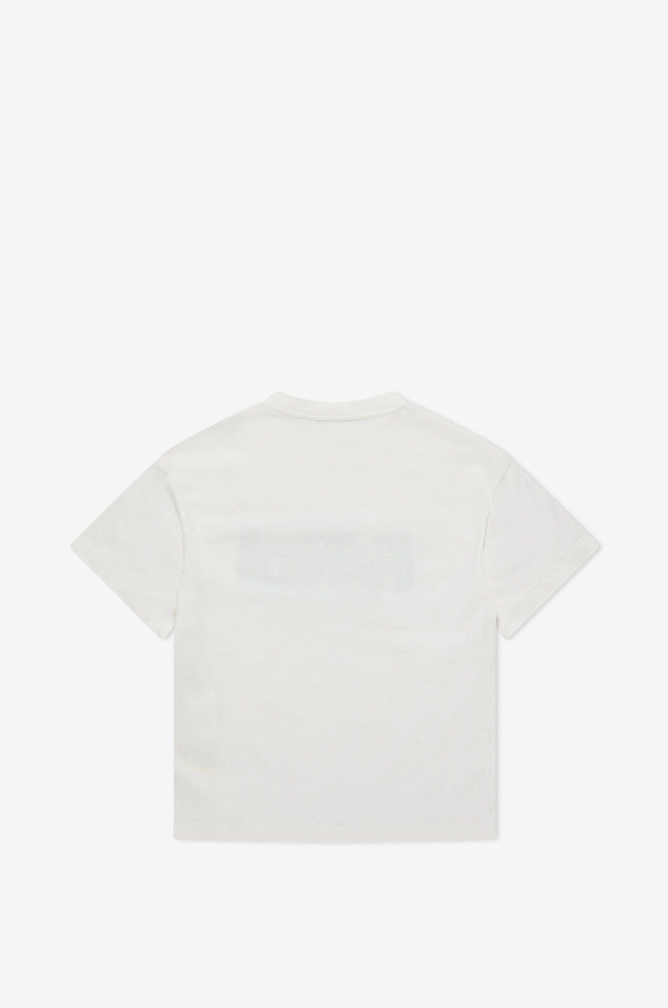 FENDI Logo printed boys' jersey T-shirt Boy EGGSHELL 2
