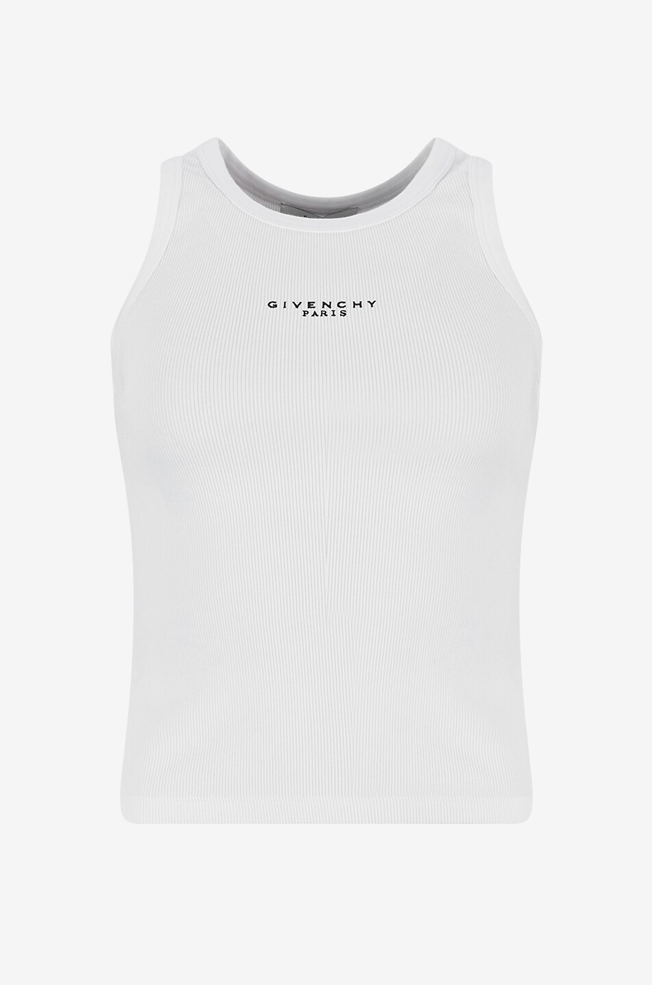 Givenchy Paris figure-hugging cotton tank top