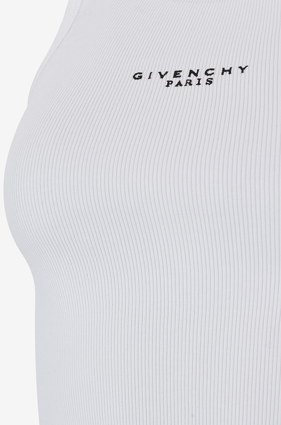 GIVENCHY Givenchy Paris figure-hugging cotton tank top Women WHITE 3