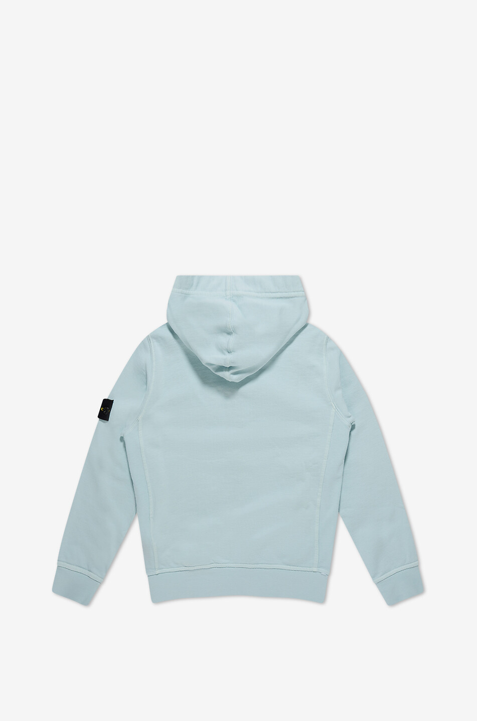 STONE ISLAND JUNIOR Sweat-shirt zippé à capuche garçon 6100004 Organic Cotton Fleece Garçon BLEU CLAIR 2