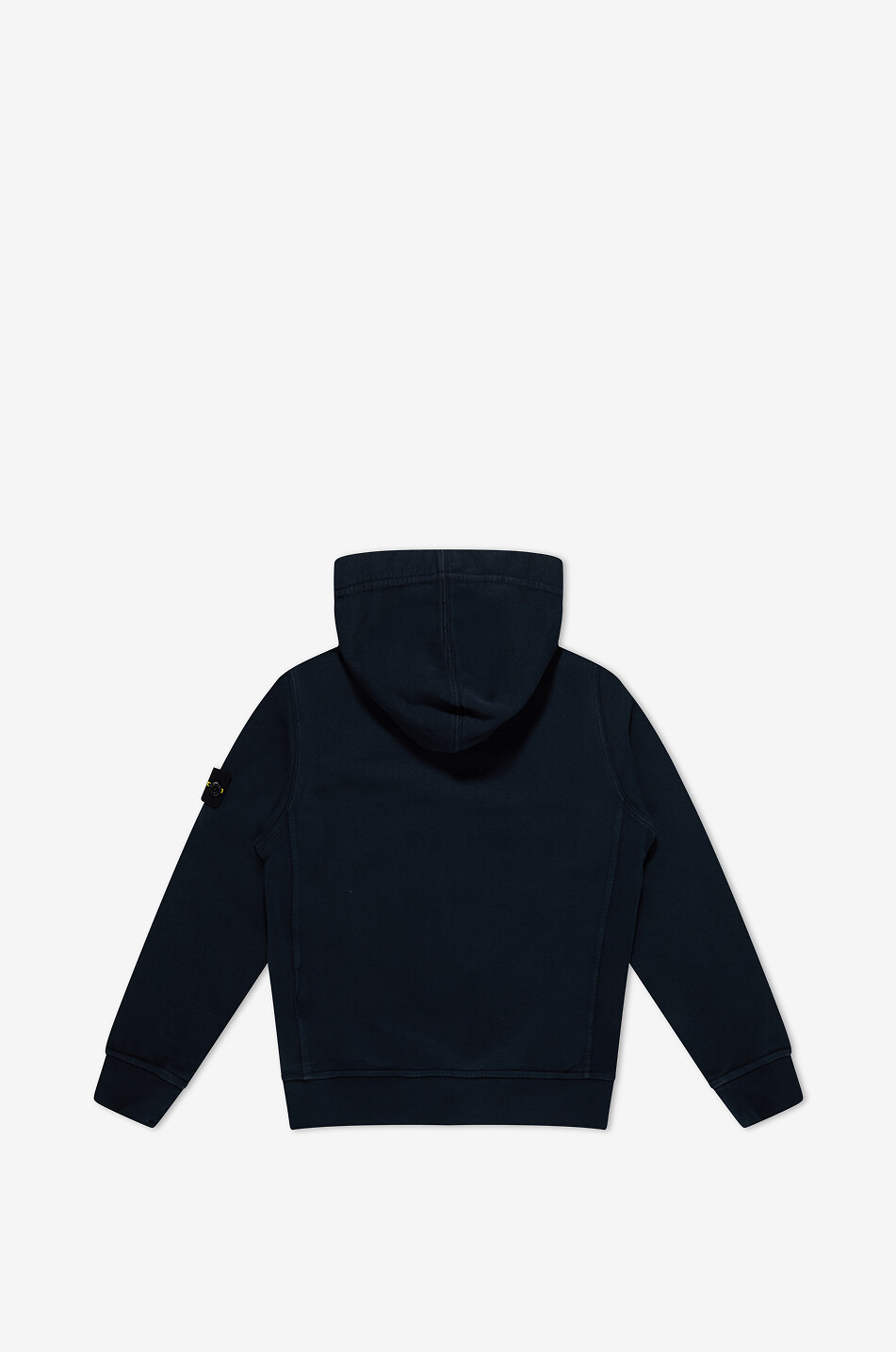 STONE ISLAND JUNIOR Sweat-shirt zippé à capuche garçon 6100004 Organic Cotton Fleece Garçon BLEU FONCE 2