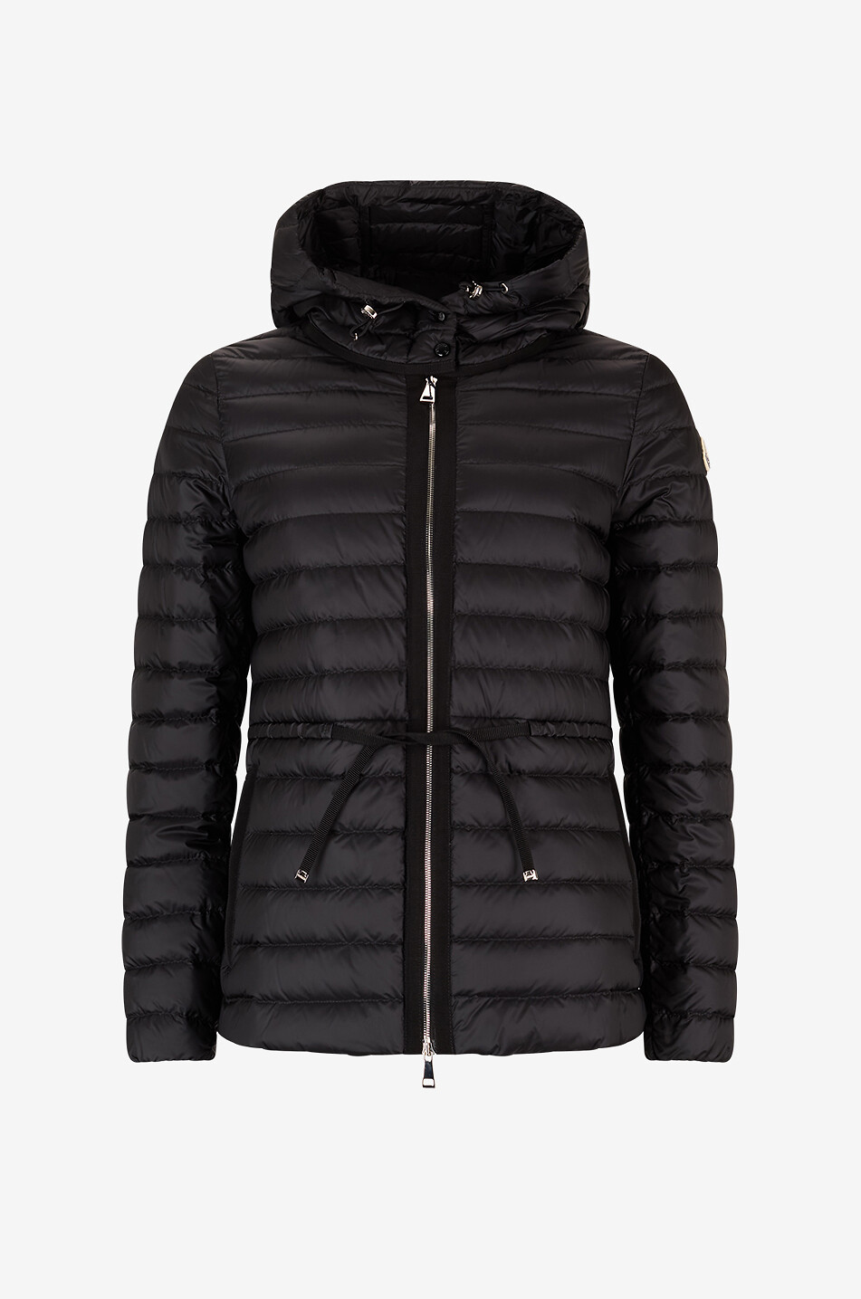 MONCLER Raie hooded down jacket with drawstring Women BLACK 1