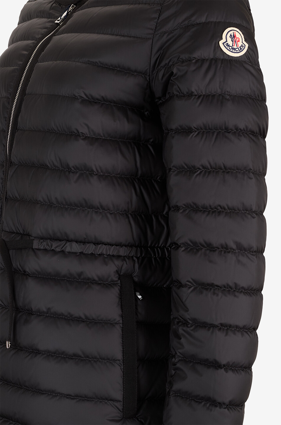 MONCLER Raie hooded down jacket with drawstring Women BLACK 3