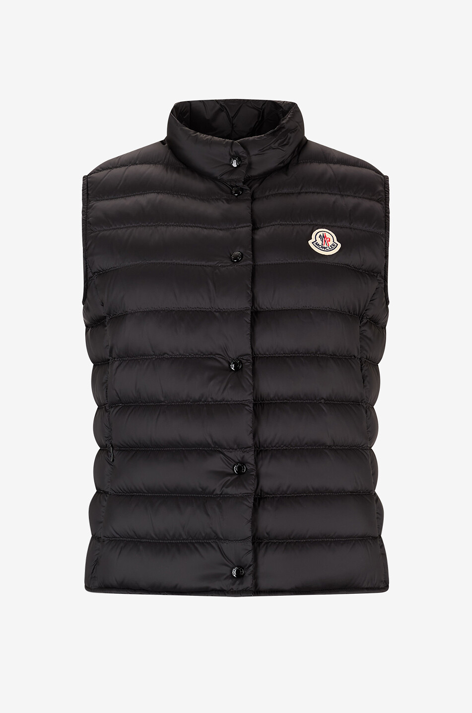 MONCLER Taillierte Steppweste mit hohem Kragen Liane Damen SCHWARZ 1