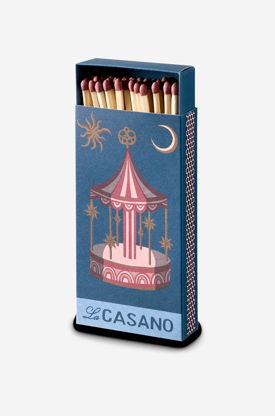 Schachtel mit 45 Streichhölzern Carrousel