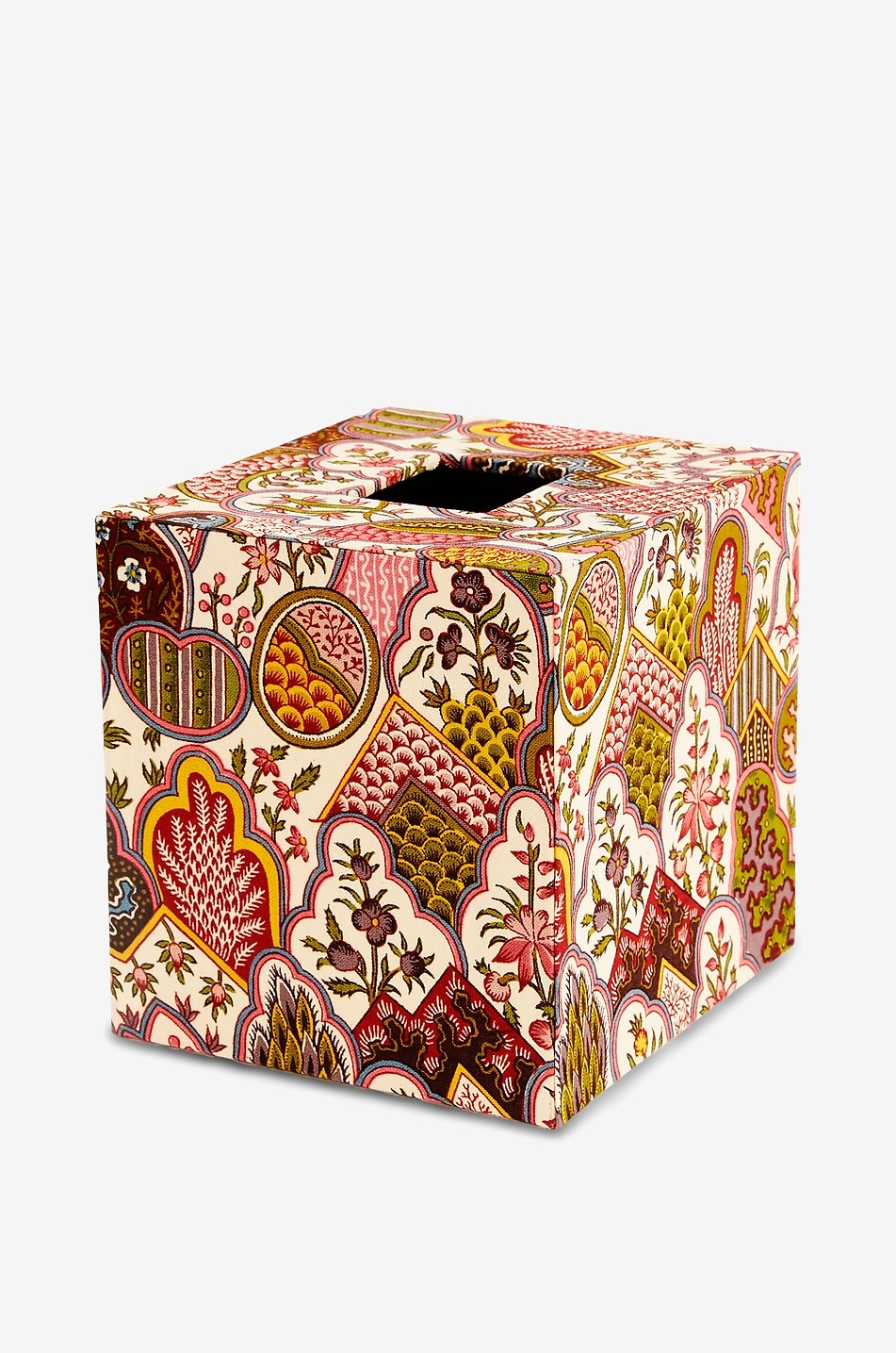 LA CASANO Olympia cubic textile tissue box cover Home MULTI COLOURED 1