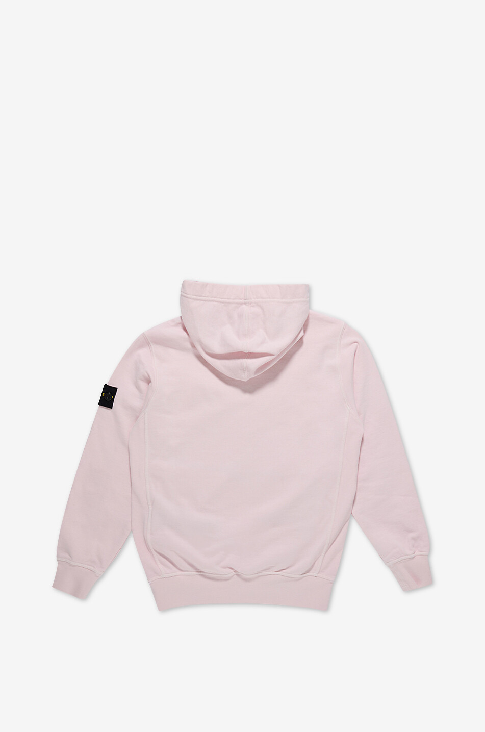 STONE ISLAND JUNIOR Sweat-shirt à capuche en coton à broderies anglaises garçon Garçon ROSE CLAIR 2
