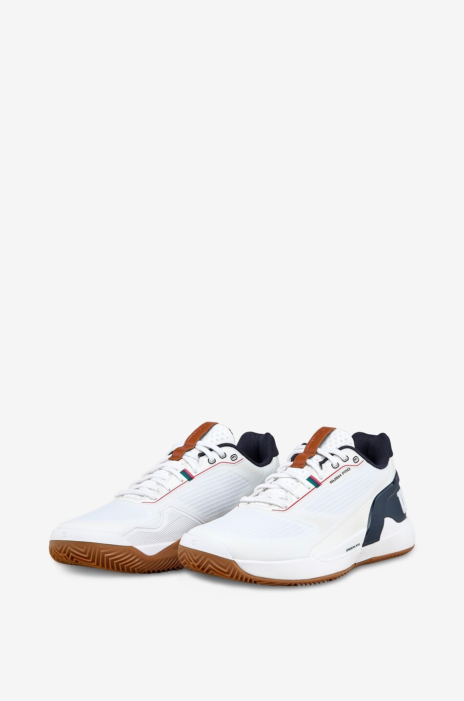 WILSON Rush Pro 5 Clay tennis shoes Men WHITE 2
