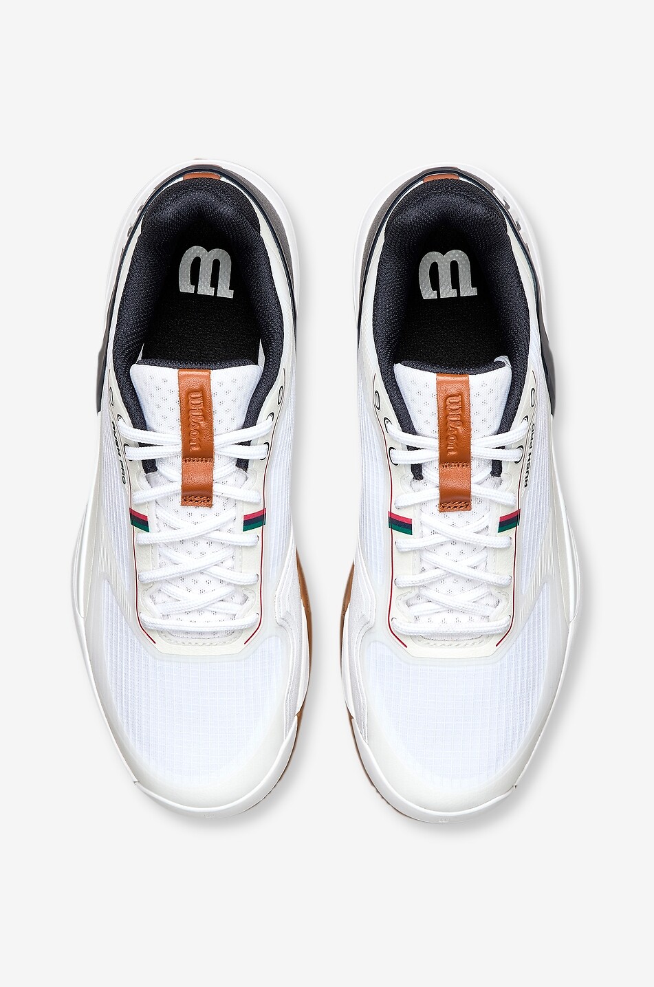 WILSON Rush Pro 5 Clay tennis shoes Men WHITE 4