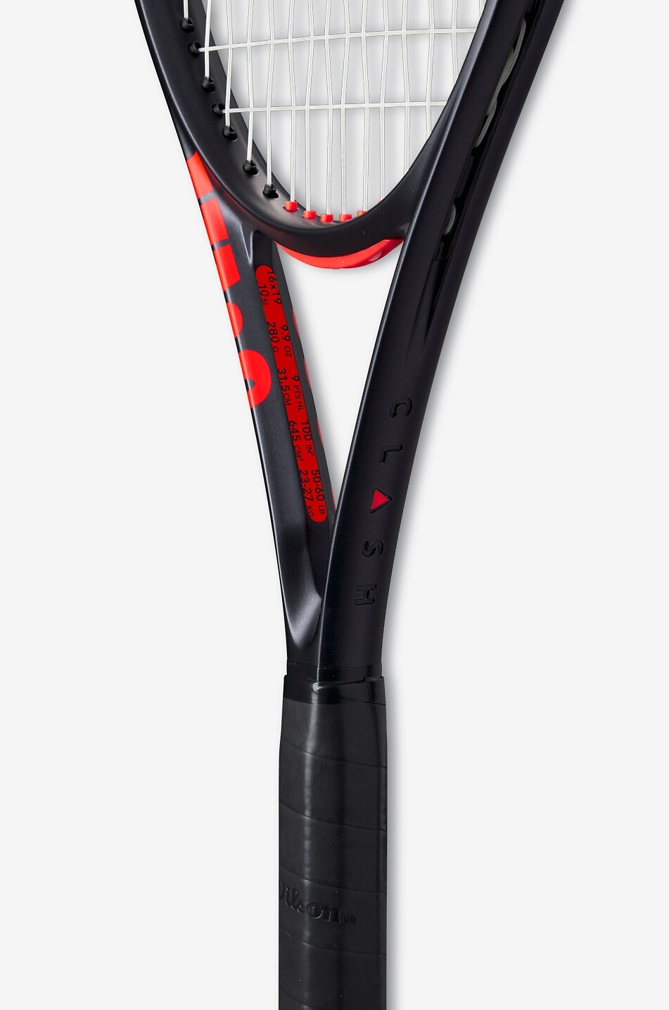 WILSON Clash 100L V3 unstrung tennis racket Unisex BLACK 3