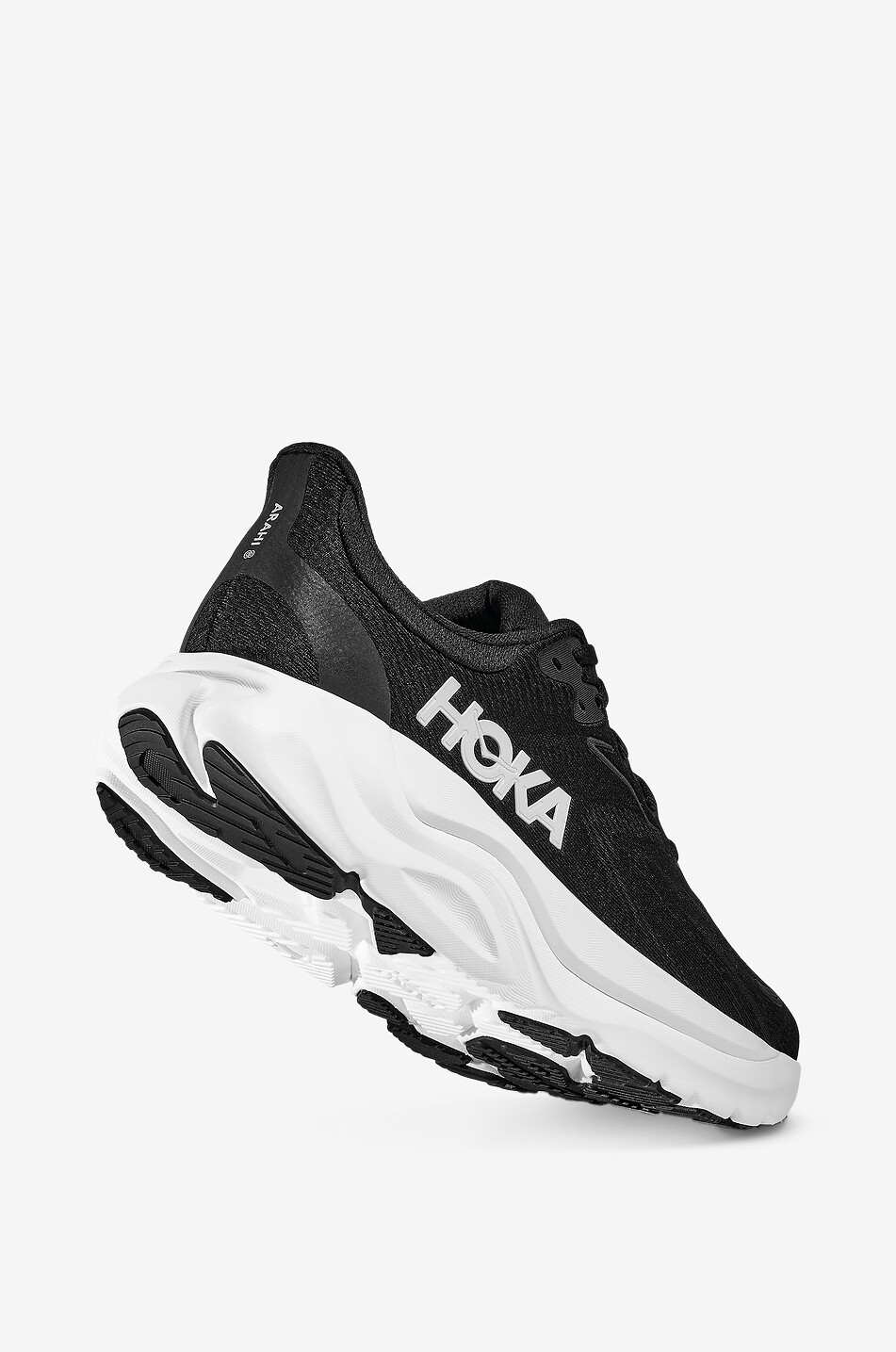 HOKA ONE Arahi 8 textured sole running shoes Women BLACK 5