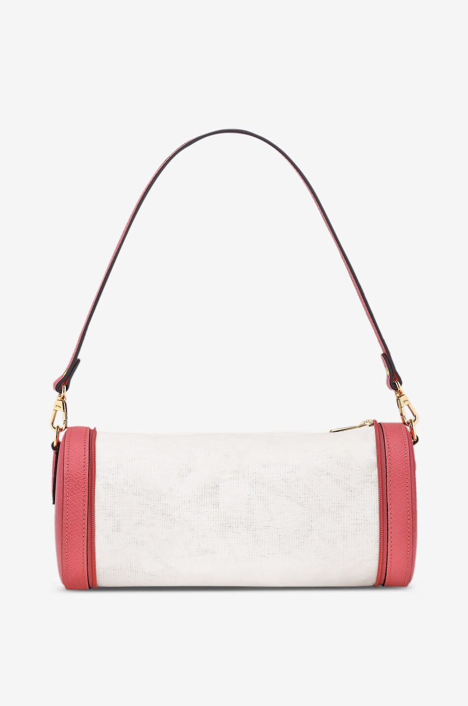 LONGCHAMP Akkordeon-Schultertasche aus Canvas und Leder Épure XS Damen DUNKELROSA 2