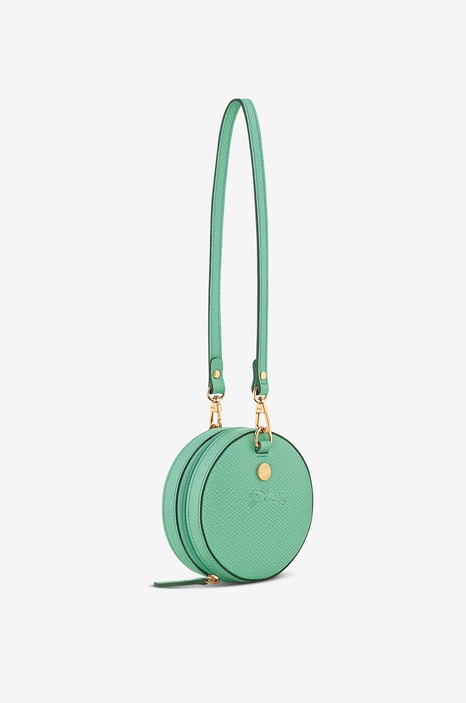 LONGCHAMP Épure XS canvas and leather accordéon shoulder bag Women GREEN 5