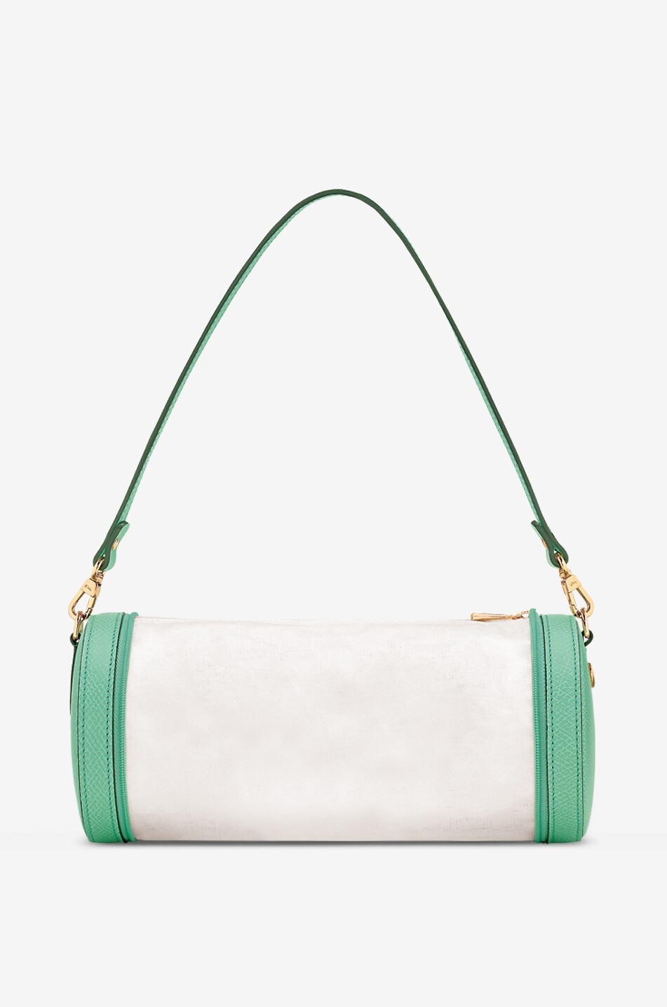 LONGCHAMP Épure XS canvas and leather accordéon shoulder bag Women GREEN 4