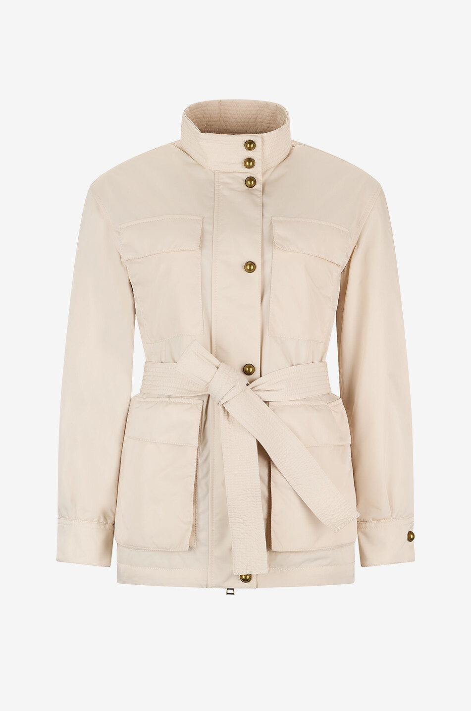 Maitake lightweight belted parka