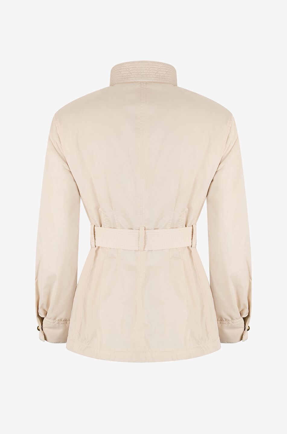 MONCLER Maitake lightweight belted parka Women EGGSHELL 2