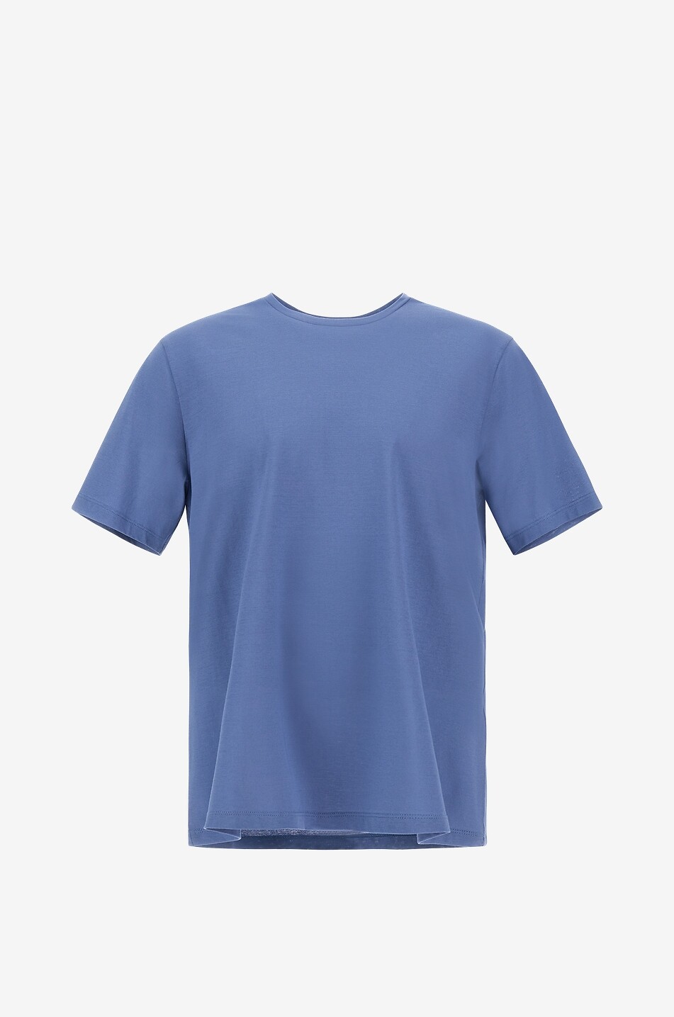 Kurzarm-T-Shirt mit Rundhals Jersey Crêpe