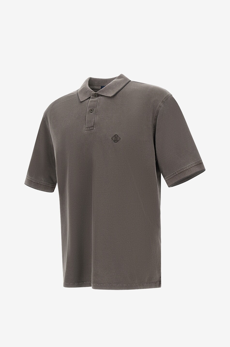 HERNO Polo à manches courtes Homme MARRON FONCÉ 3