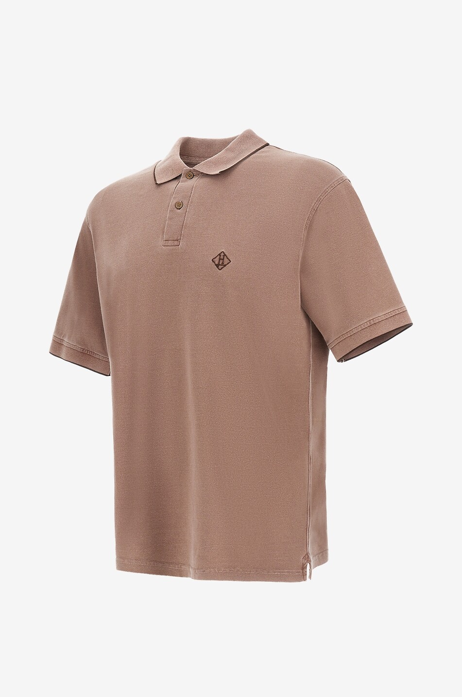 HERNO Kurzärmeliges Polohemd Herren MITTELORANGE 6