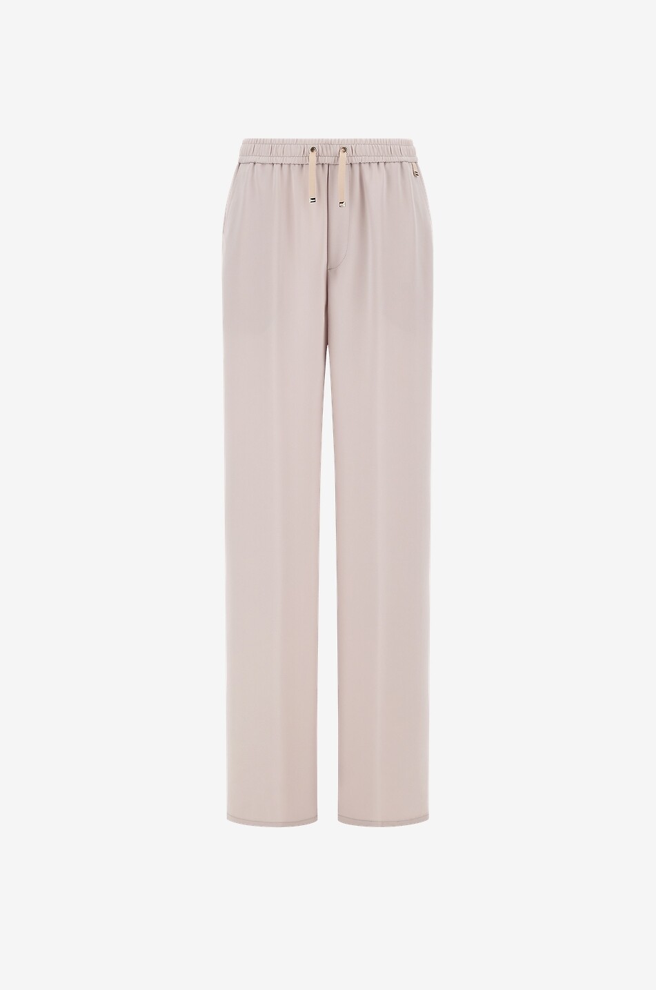 Lucent Cady crêpe straight-leg trousers