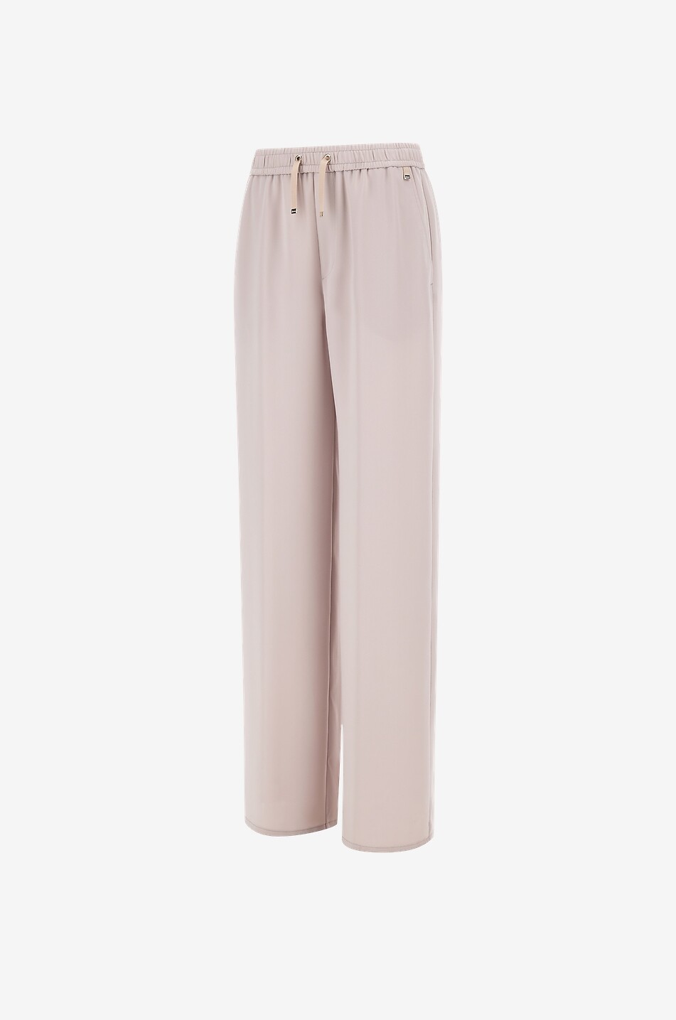 HERNO Lucent Cady crêpe straight-leg trousers Women BEIGE 3