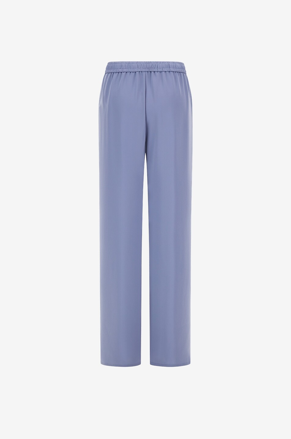 HERNO Lucent Cady crêpe straight-leg trousers Women LIGHT BLUE 2