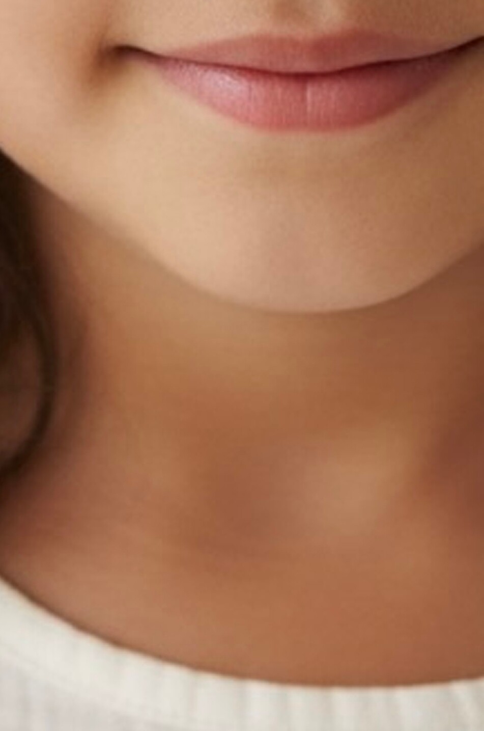 JOLI NOUS Foulard carré en coton biologique enfant Unisexe Beige clair 2