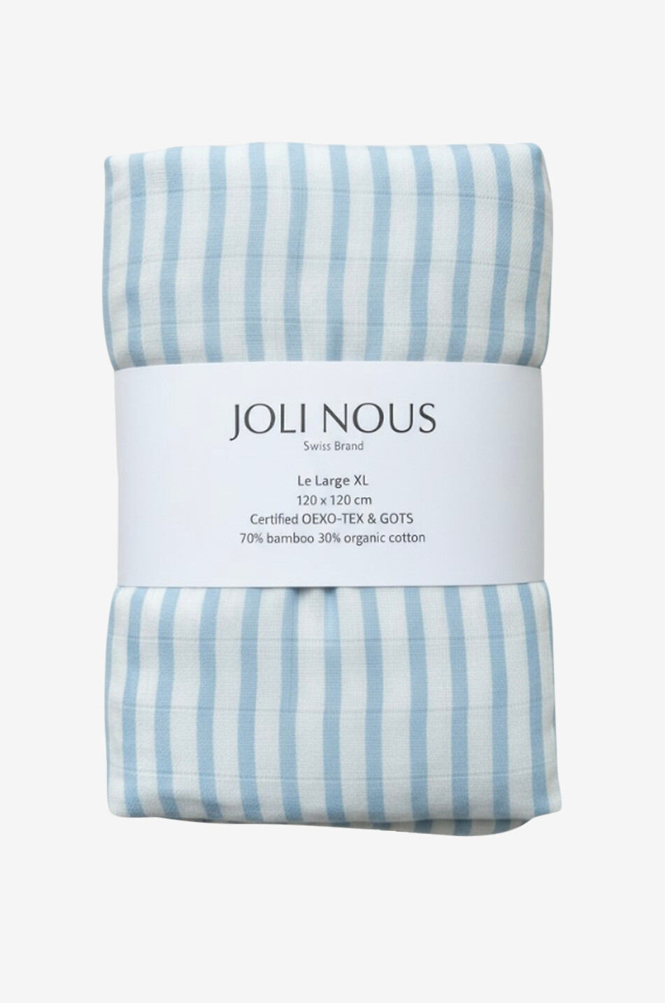 Long baby muslin swaddle