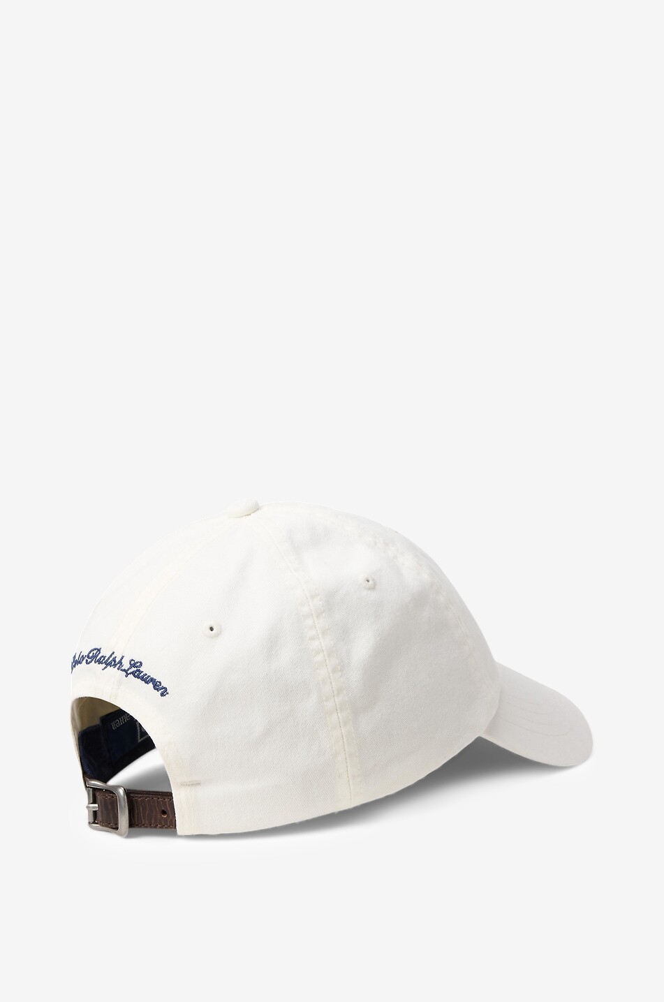 POLO RALPH LAUREN Ralph's Beach Club cotton twill baseball cap Men EGGSHELL 2