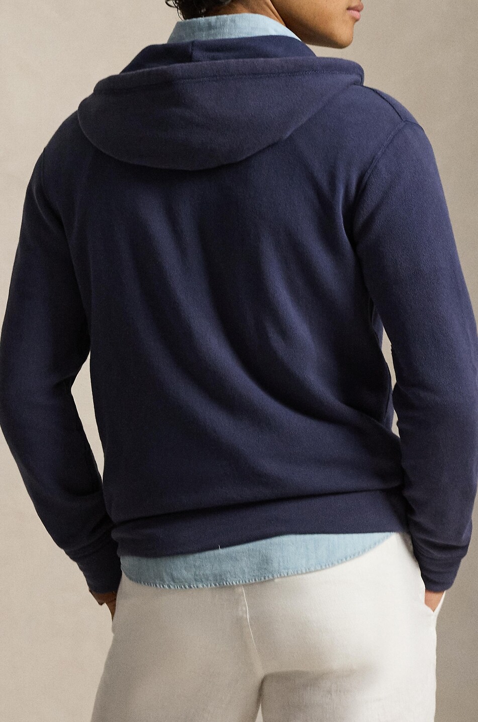 POLO RALPH LAUREN Kapuzen-Sweatshirt mit Reissverschluss aus Fleece Pony Herren DUNKELBLAU 3