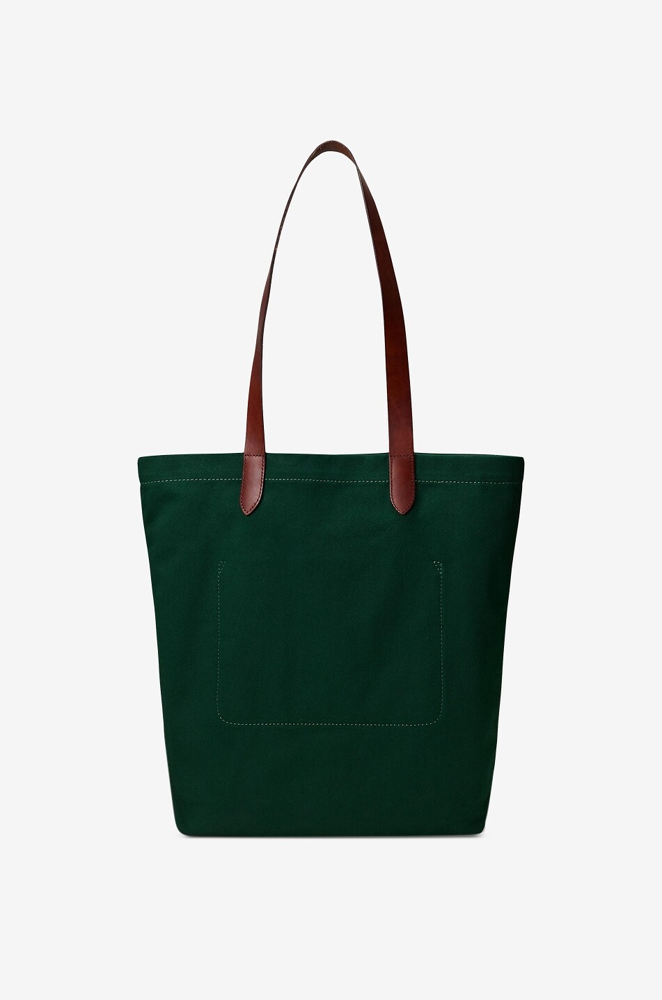 POLO RALPH LAUREN Shopper aus Baumwolltwill und Leder Polo Bear US Open Tennis Championships Herren DUNKELGRÜN 2
