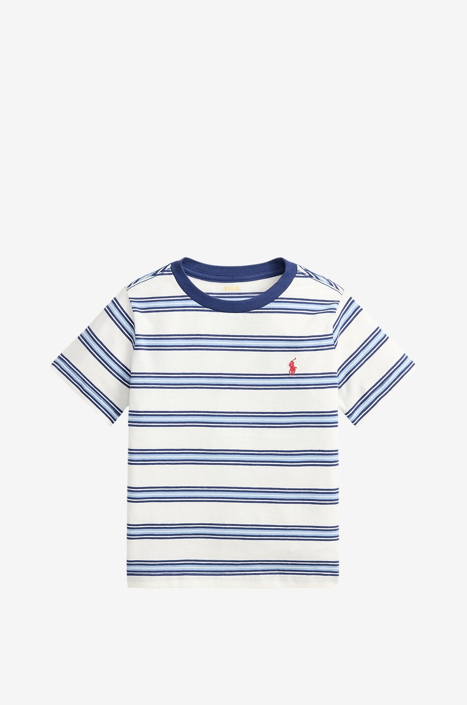 T-shirt à rayures et manches courtes garçon Pony