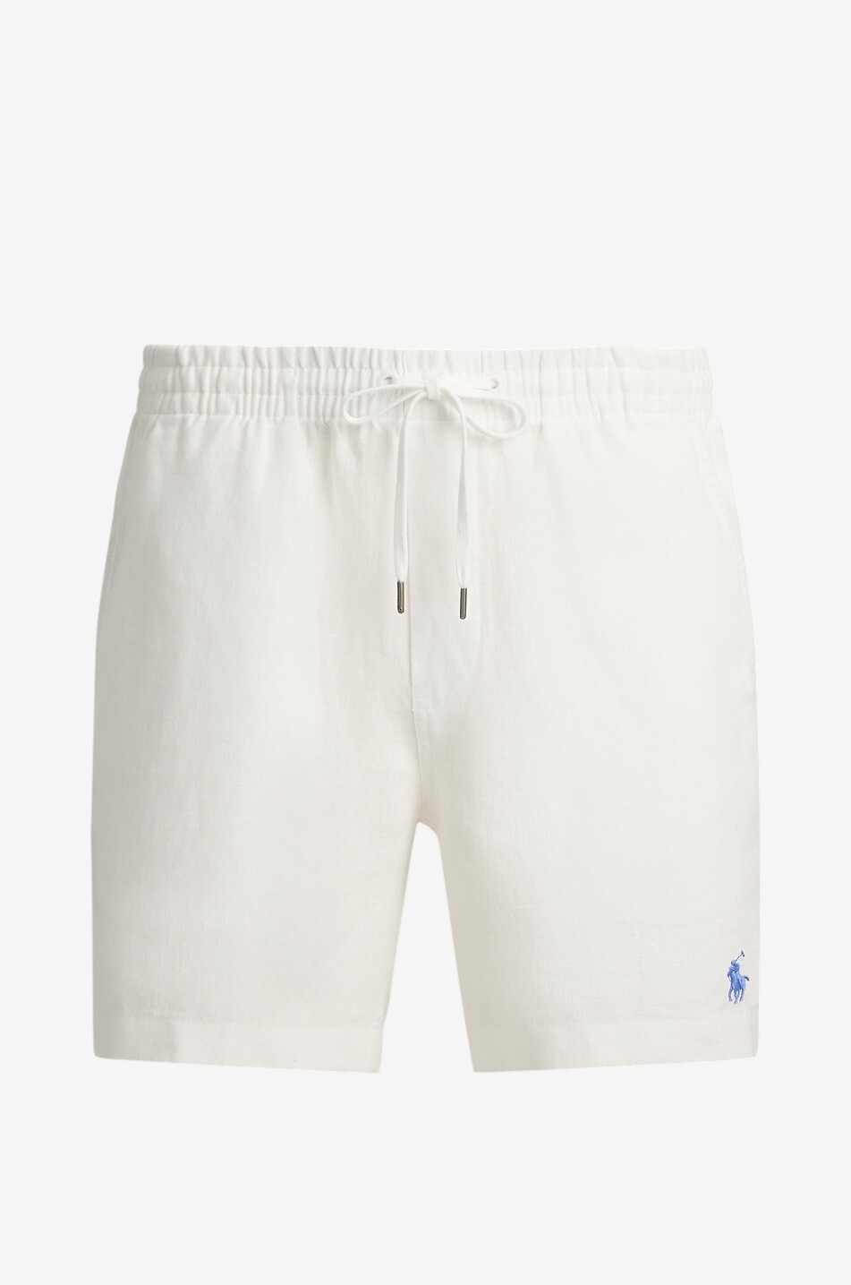 POLO RALPH LAUREN Short en lin Pony 6 '' Homme BLANC 1