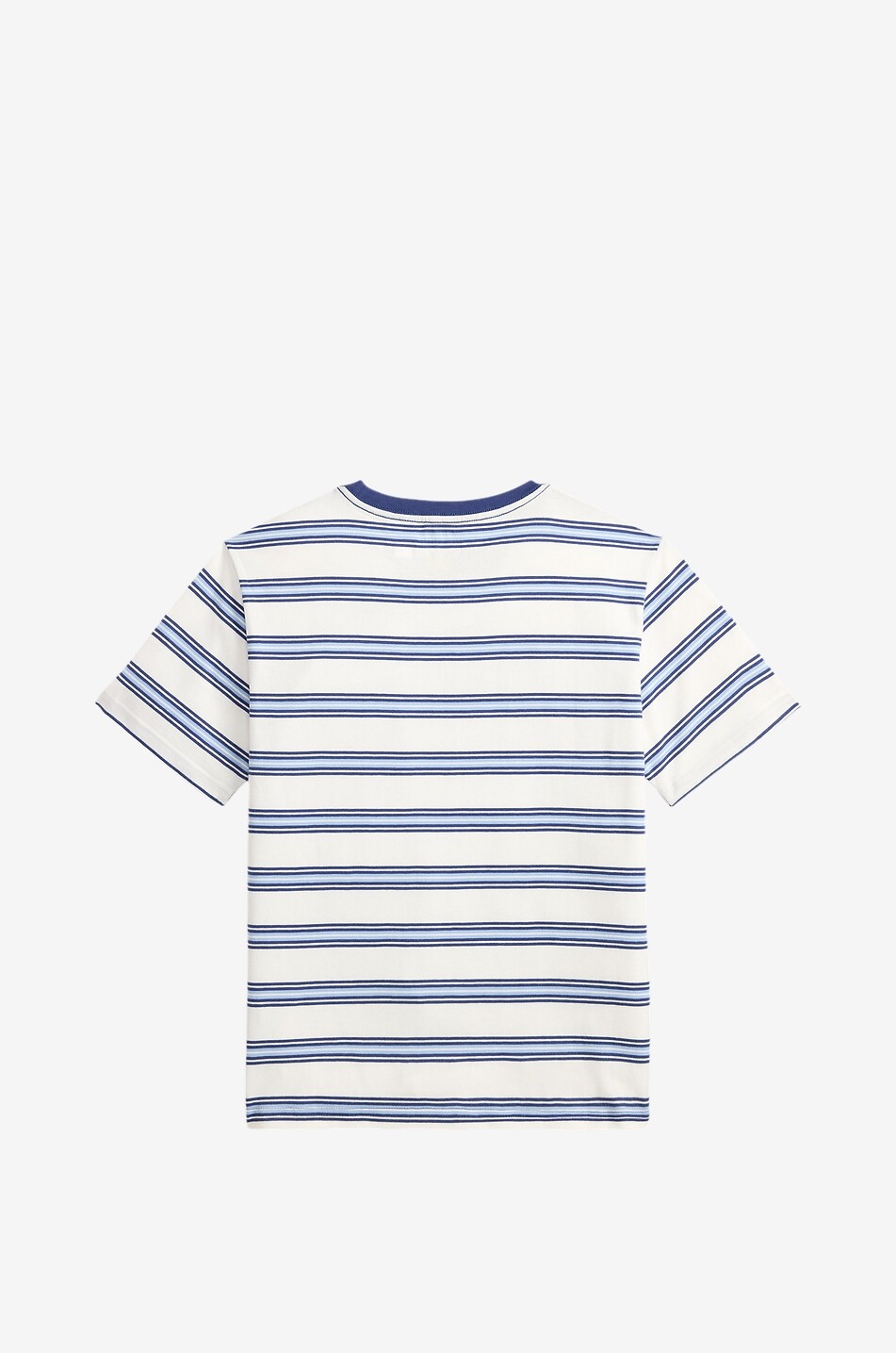 POLO RALPH LAUREN T-shirt à rayures en coton garçon Pony Garçon BLANC 2