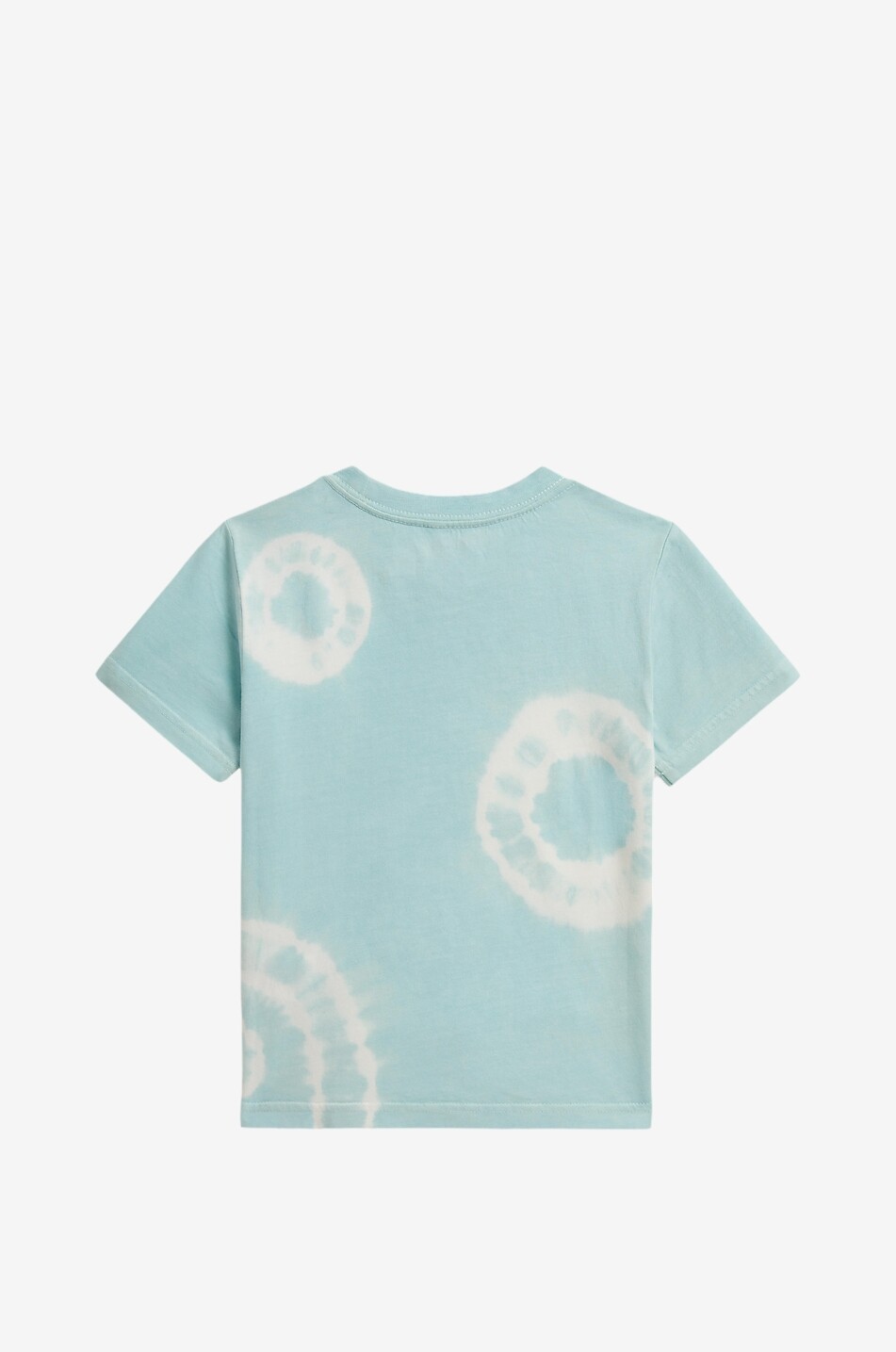 POLO RALPH LAUREN Surfing Polo Bear printed tie-dye T-shirt Boy LIGHT BLUE 2