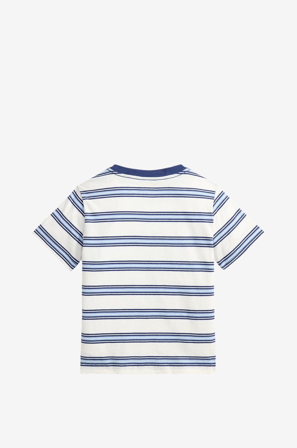 POLO RALPH LAUREN T-shirt à rayures et manches courtes garçon Pony Garçon BLANC 2