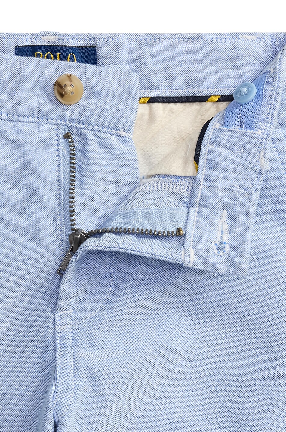POLO RALPH LAUREN Bedford Pony boy's Oxford cotton shorts Boy BLUE 3