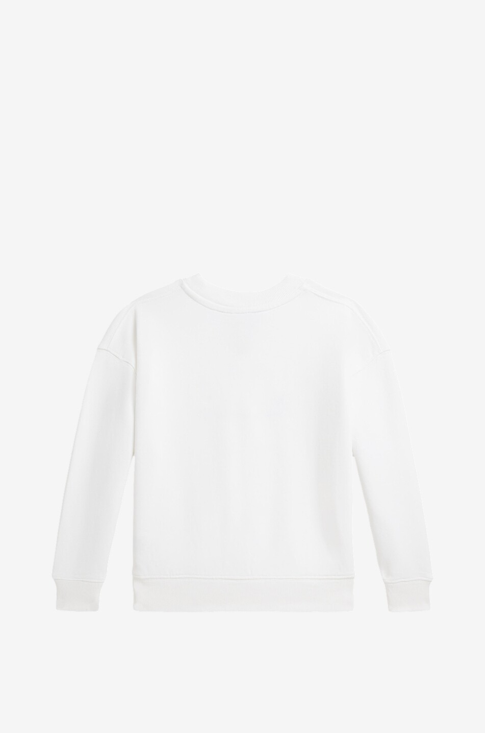 POLO RALPH LAUREN Sweat-shirt à col rond brodé fille POLO Florals Fille BLANC 2