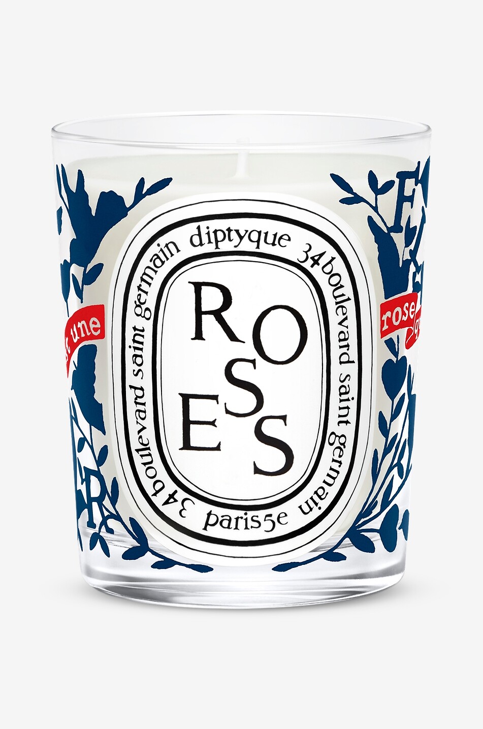 DIPTYQUE Duftkerze Roses - Limitierte Ausgabe Valentinstag - 190g Haus Farblos 1