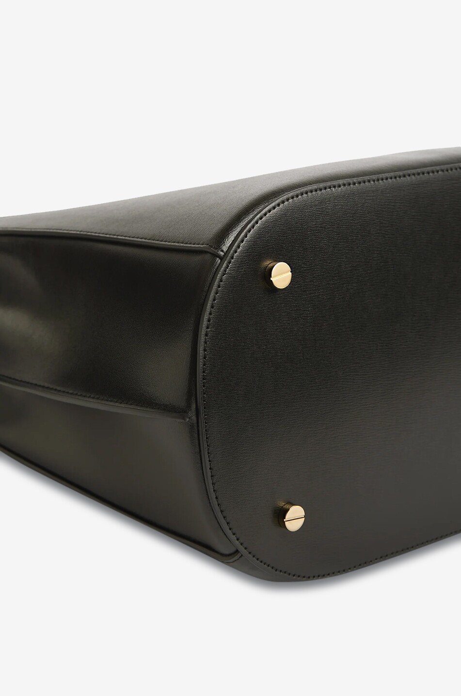TOTEME Beuteltasche aus Glattleder Belted Bucket Damen DUNKELBRAUN 7