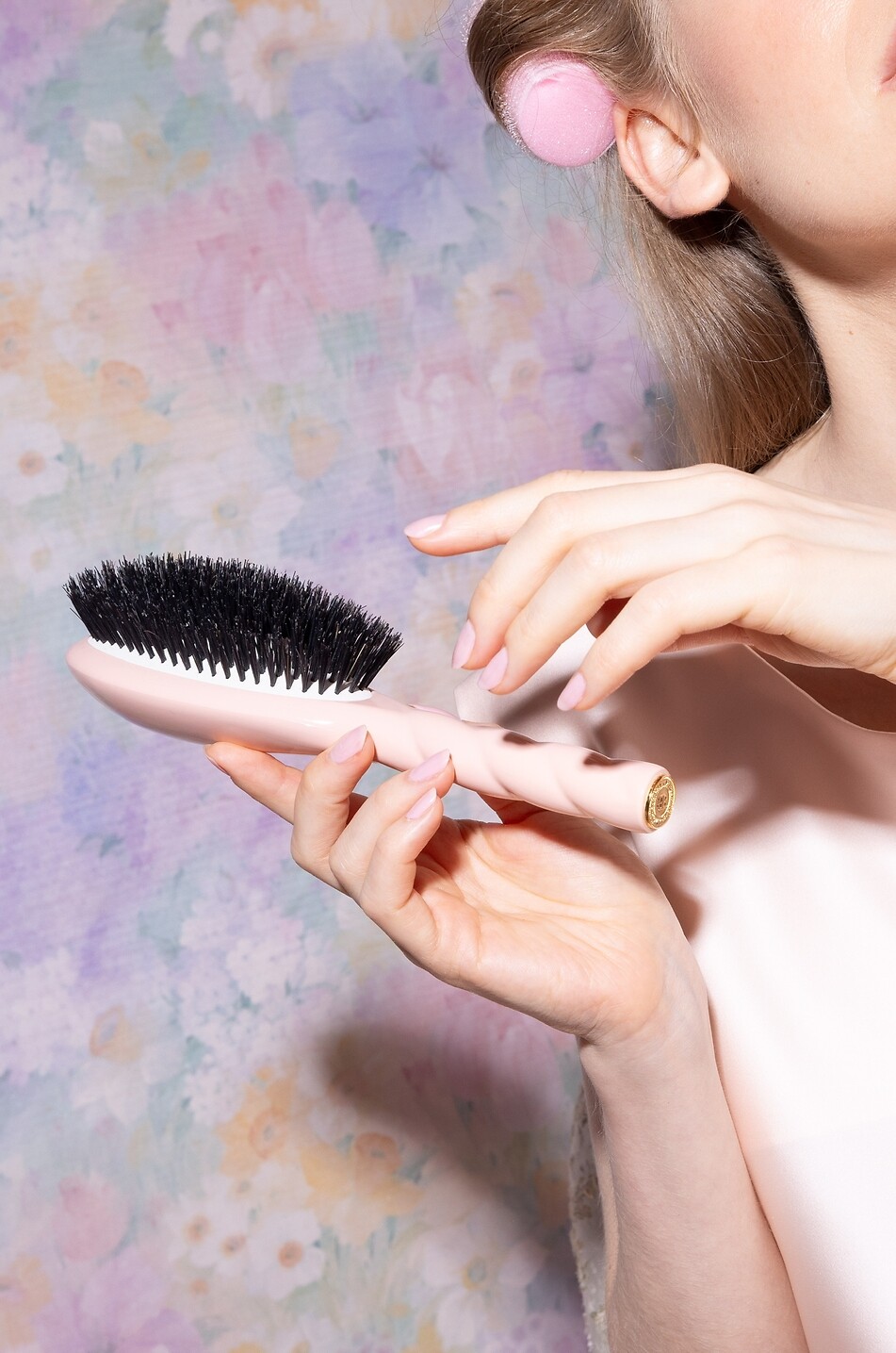 LA BONNE BROSSE Pflege- und Glanz-Haarbürste Nr. 01 L'Universelle Rose Poudré Large Unisex ROSA 3