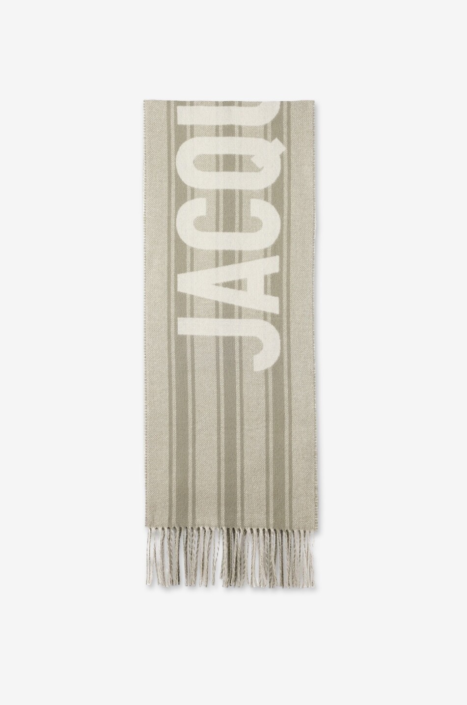 JACQUEMUS Écharpe jacquard motif logo JACQUEMUS Femme MULTICOLORE 1