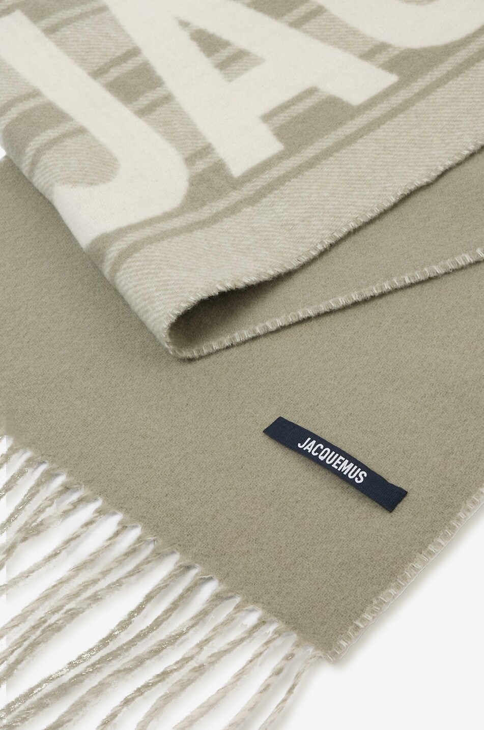 JACQUEMUS Écharpe jacquard motif logo JACQUEMUS Femme MULTICOLORE 2