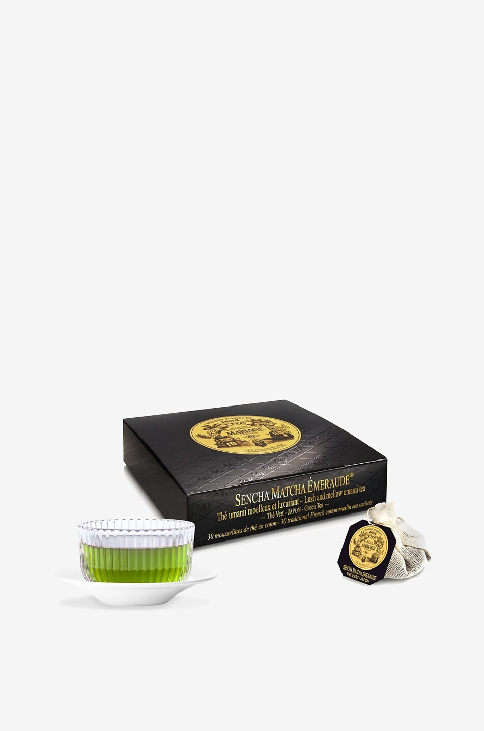 Mousselines de thé vert Sencha Matcha Émeraude - 75g
