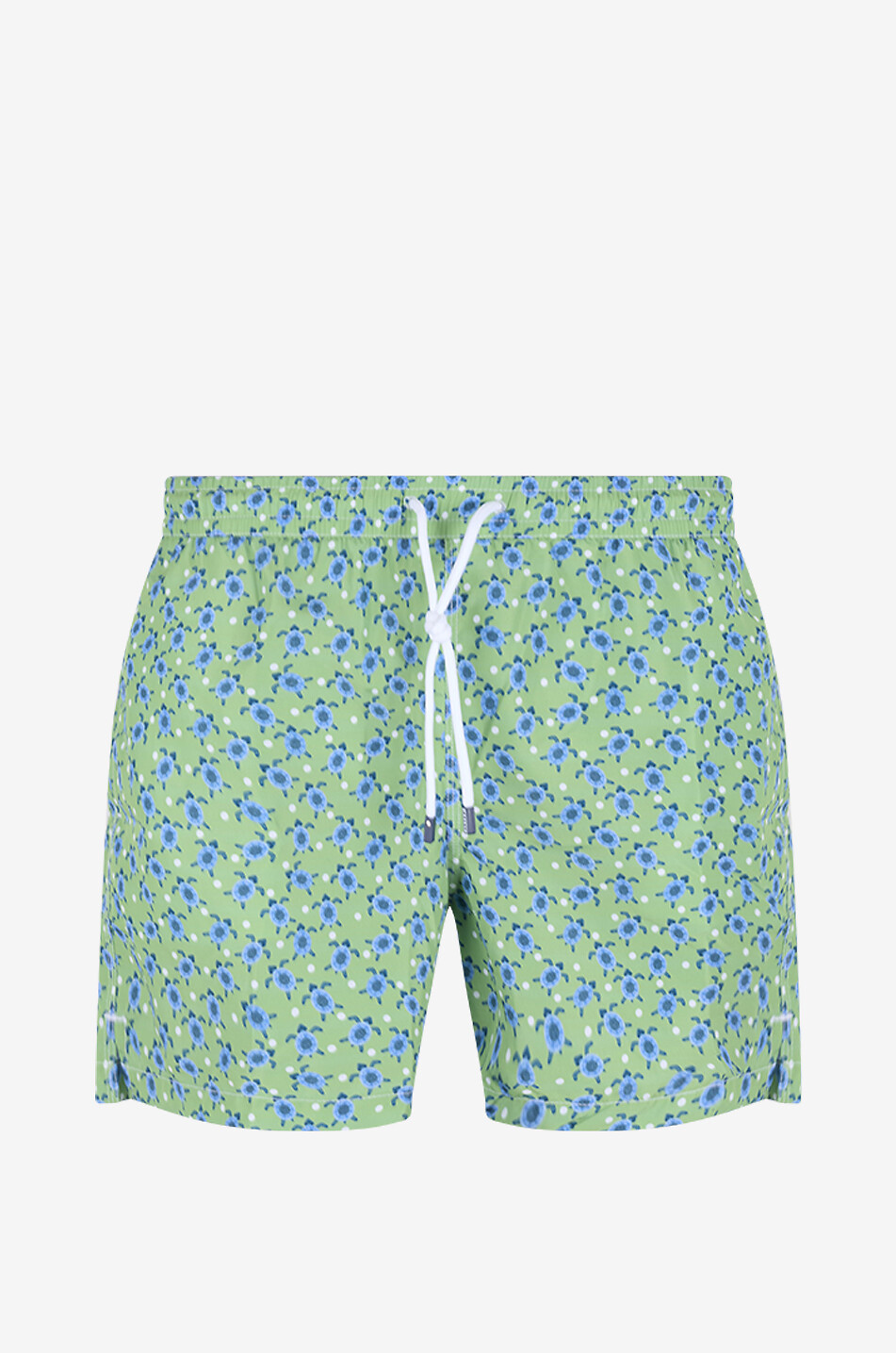 FEDELI Short de bain à imprimé Madeira Airstop Homme VERT 1