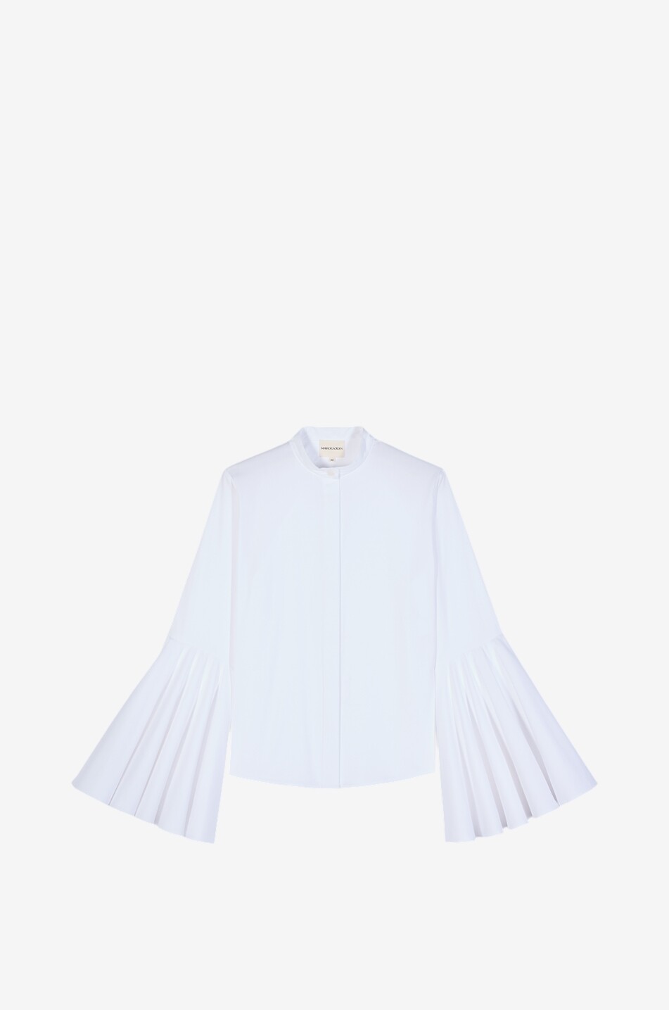 Hemd mit Mandarinkragen und ausgestellten Ärmeln Belflower