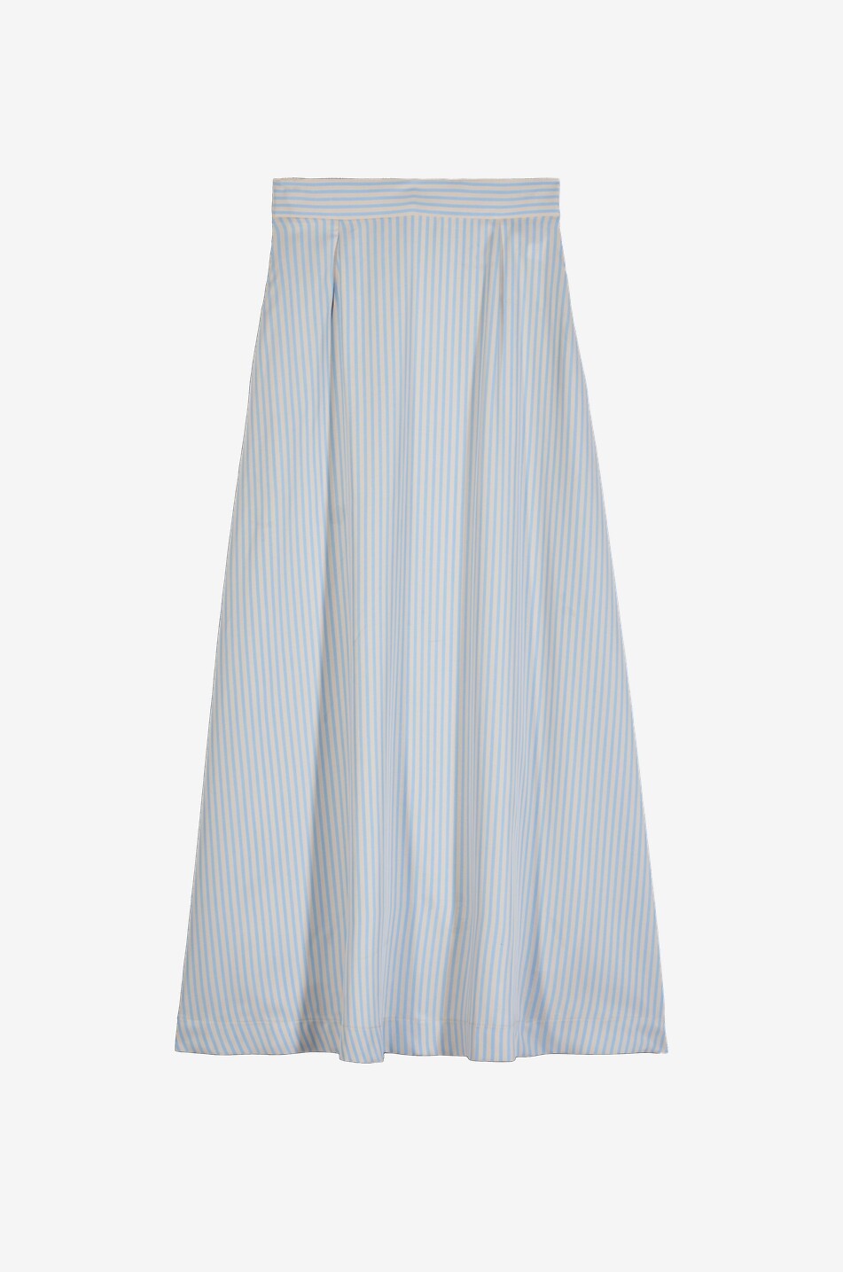 Sao striped tencel maxi skirt