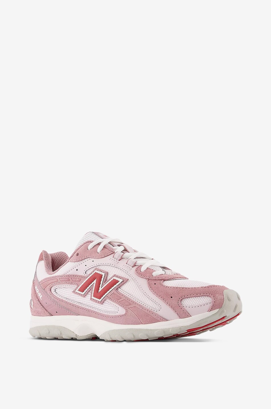 NEW BALANCE Niedrige Schnürsneakers aus Stoff und Leder 204L Damen ROSA 2