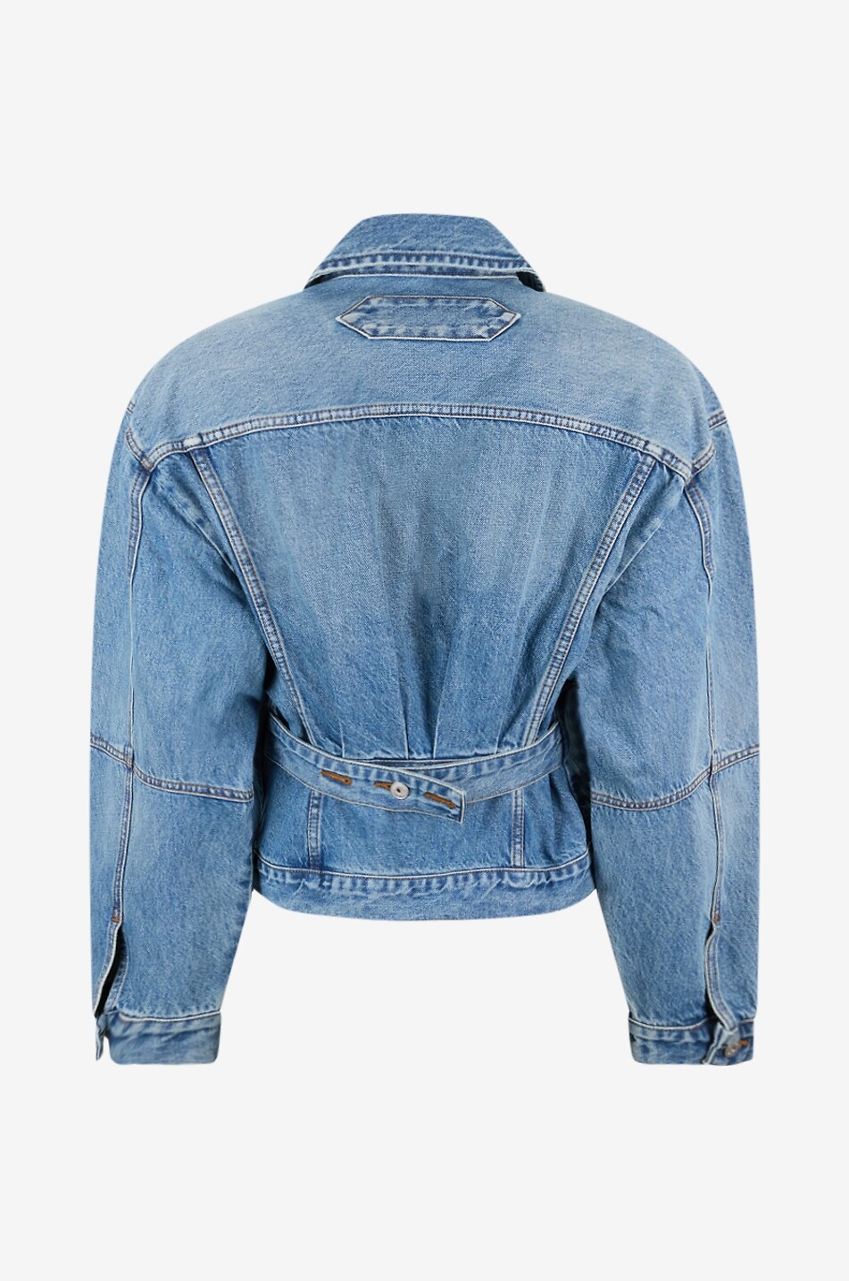 JACQUEMUS Kurze Jeansjacke La Veste De-Nîmes Damen BLAU 2